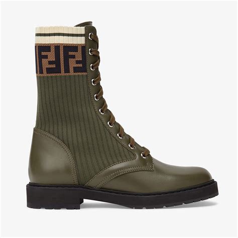 rockoko fendi boots|fendi rockoko green boots.